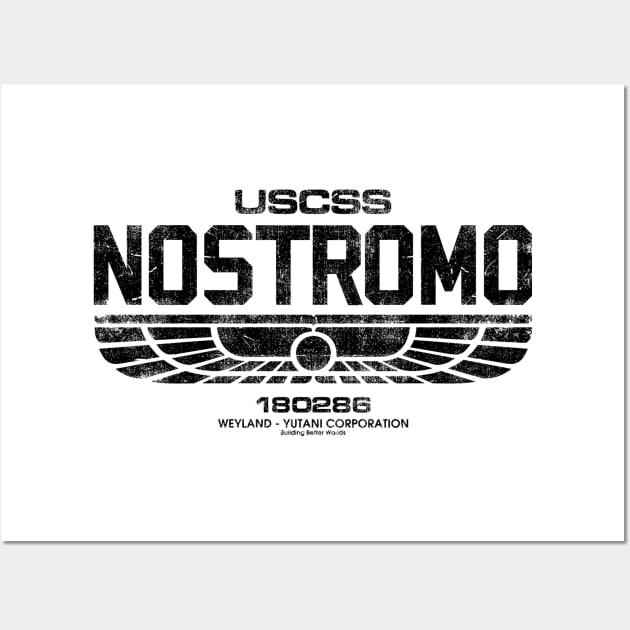 NOSTROMO - Wings 2.0 Wall Art by ROBZILLA